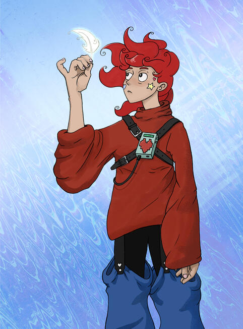 Alain Character Painting